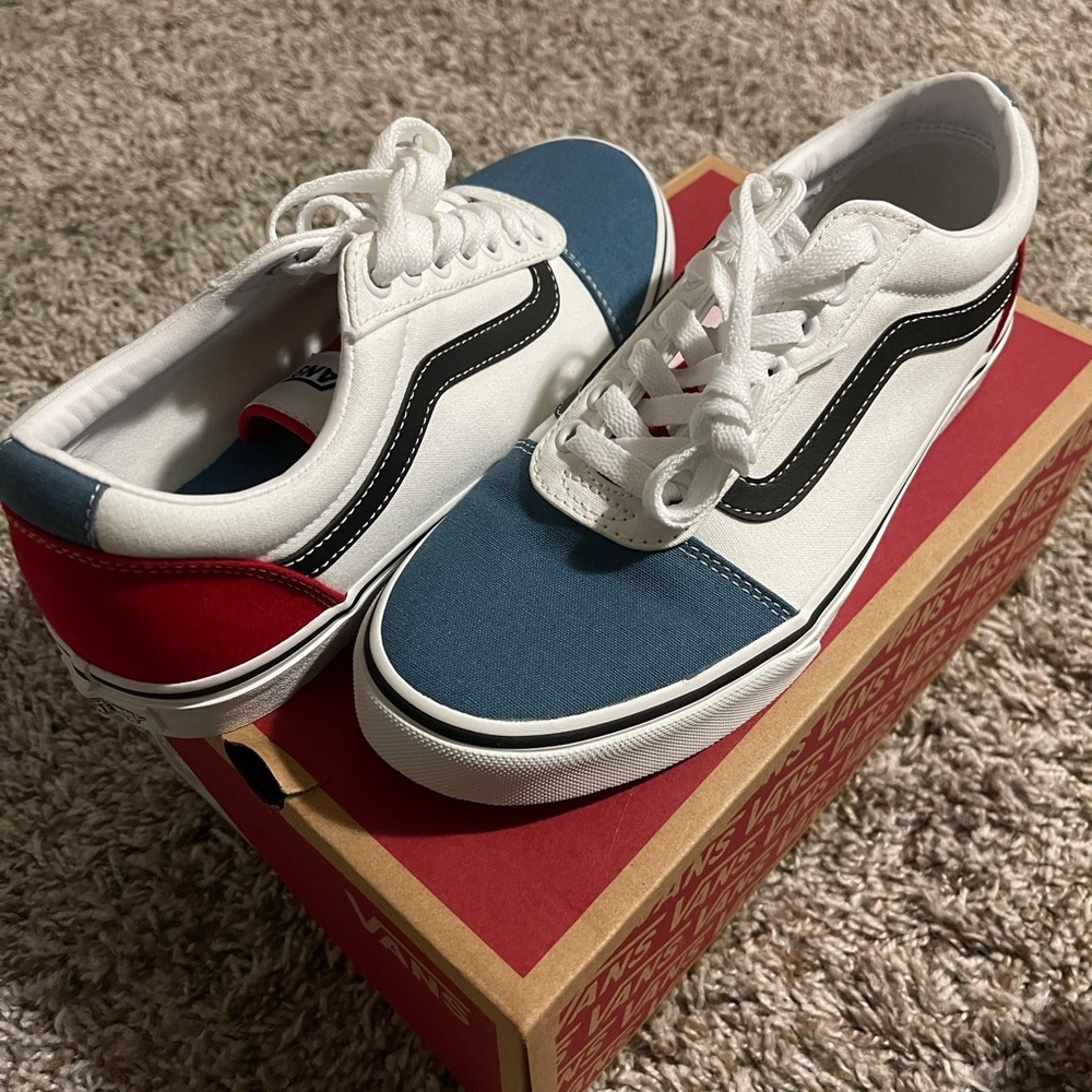 Multicolored vans